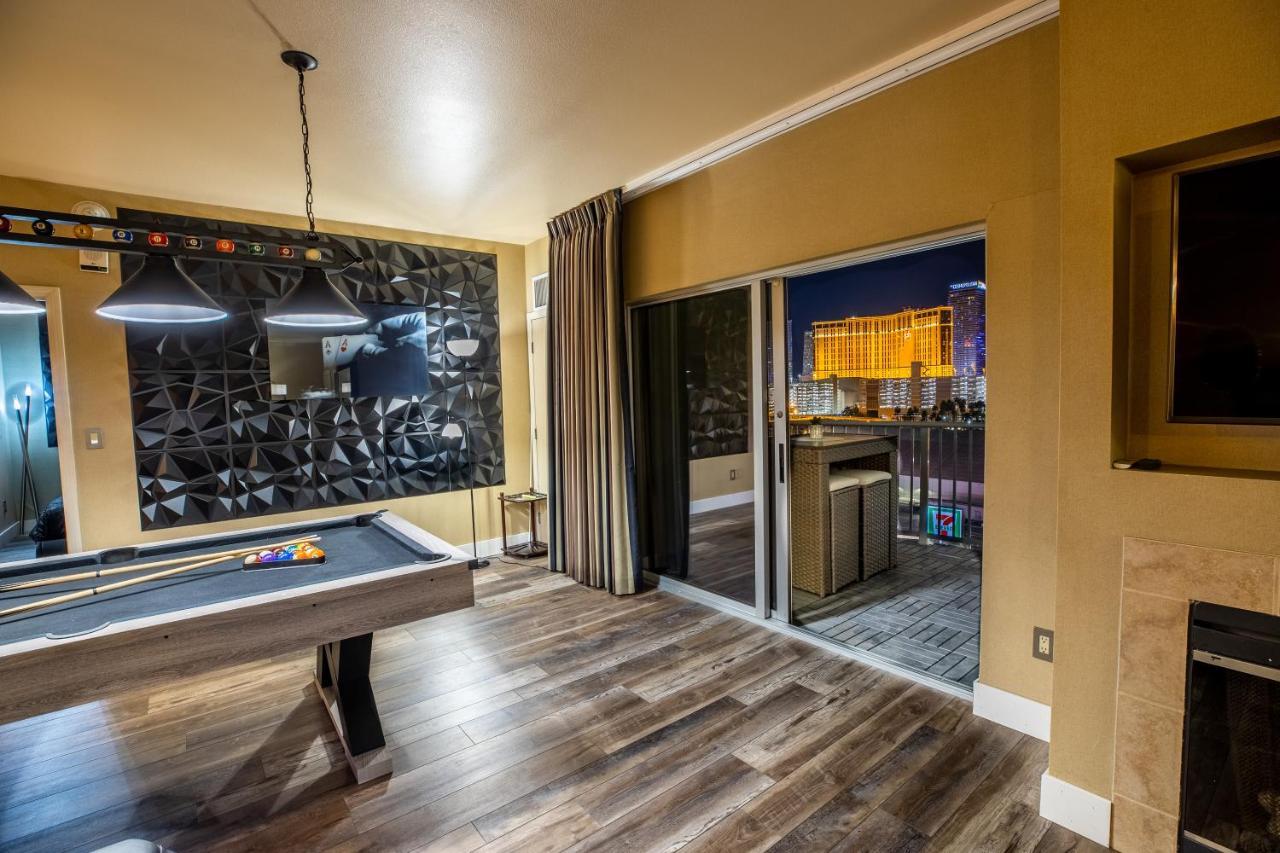 2100 Sqft Penthouse Suite W/ Strip Views! Pool Gym Las Vegas Bagian luar foto