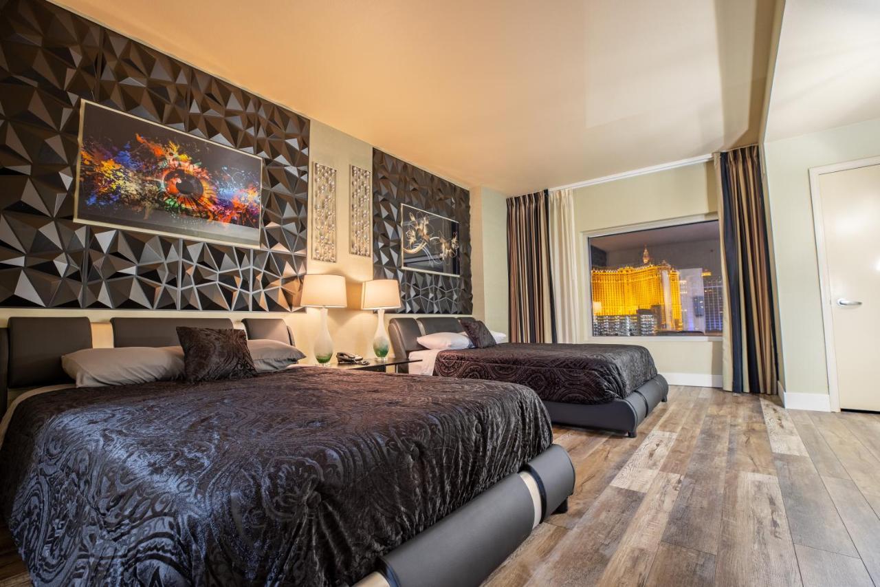 2100 Sqft Penthouse Suite W/ Strip Views! Pool Gym Las Vegas Bagian luar foto