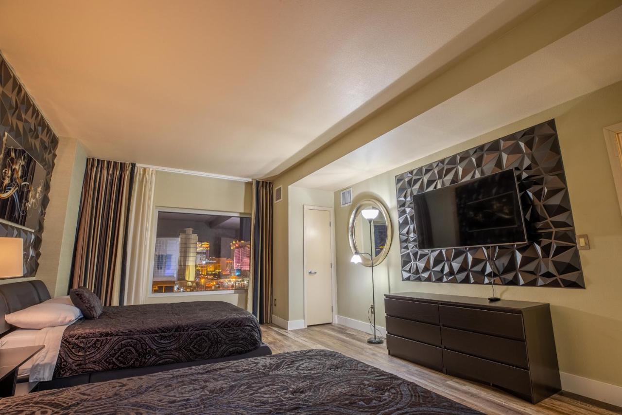 2100 Sqft Penthouse Suite W/ Strip Views! Pool Gym Las Vegas Bagian luar foto